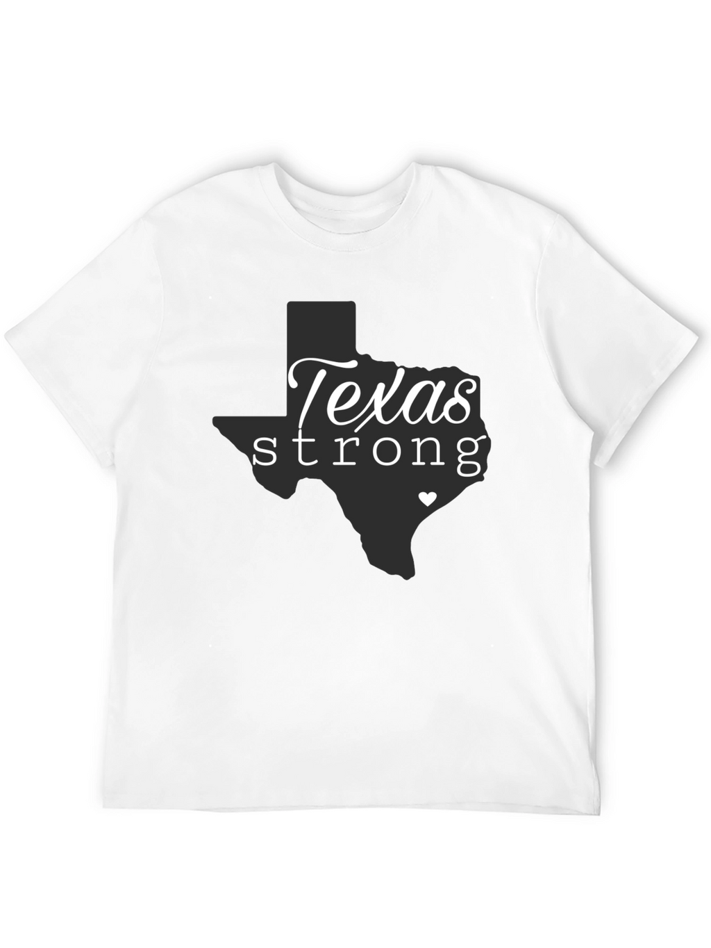 Texas Strong Graphic Tee - Black Unisex T-Shirt