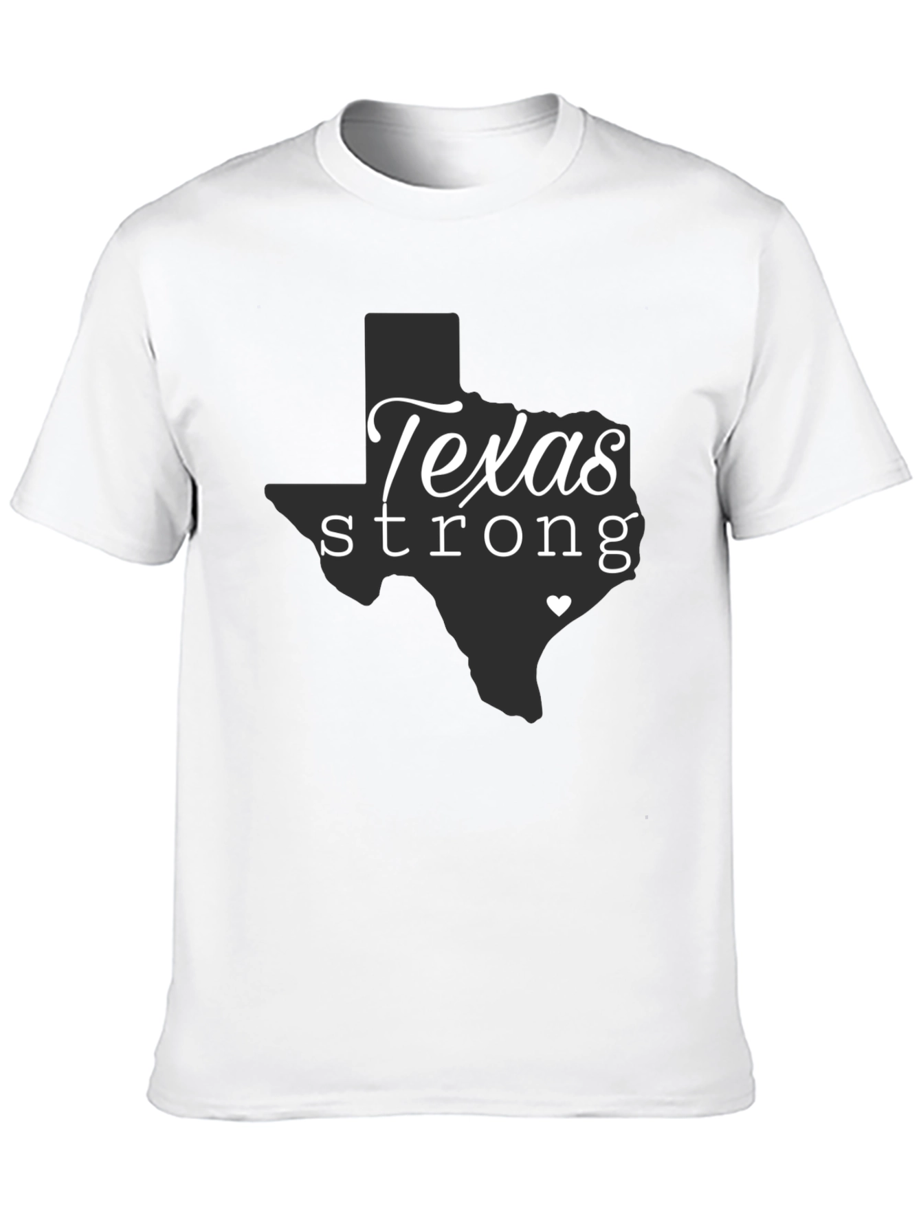 Texas Strong Graphic Tee - Black Unisex T-Shirt