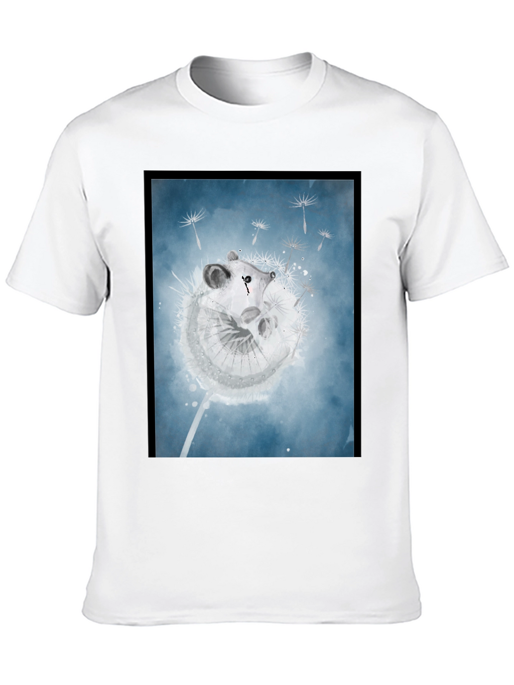 Dandelion Mouse Graphic Tee - Stylish Comfort