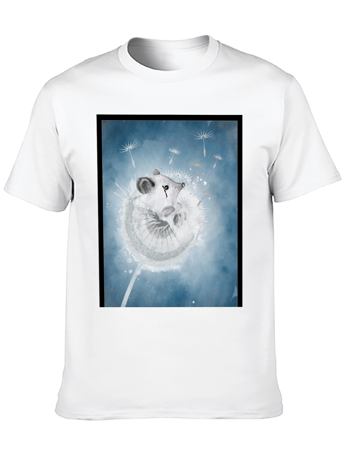 Dandelion Mouse Graphic Tee - Stylish Comfort