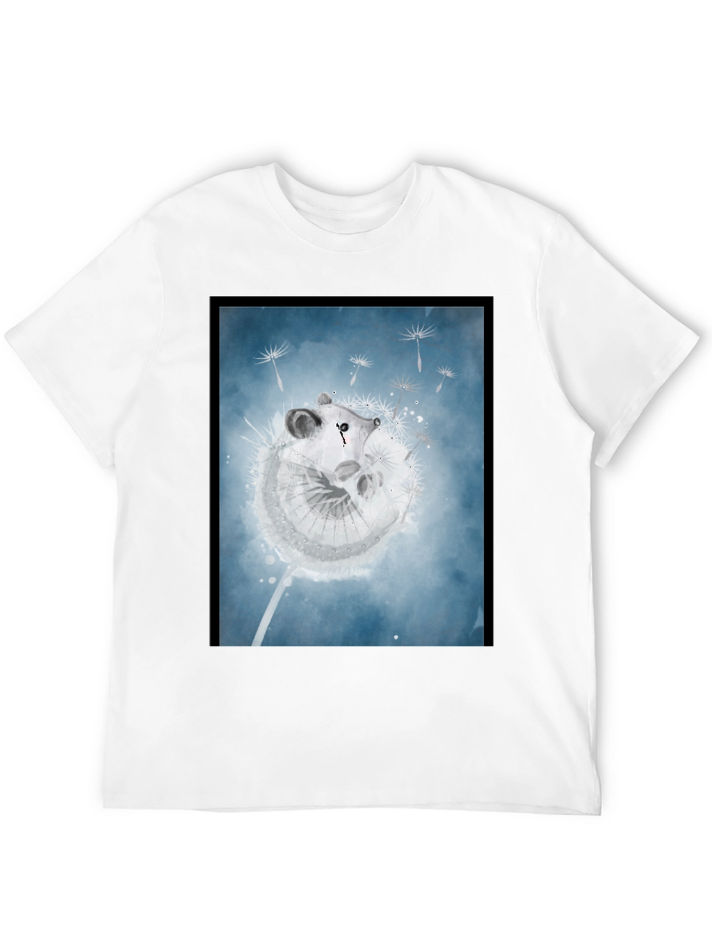 Dandelion Mouse Graphic Tee - Stylish Comfort