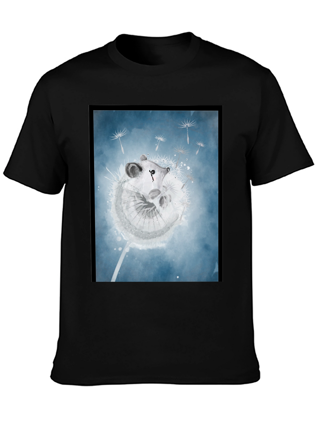 Dandelion Mouse Graphic Tee - Stylish Comfort