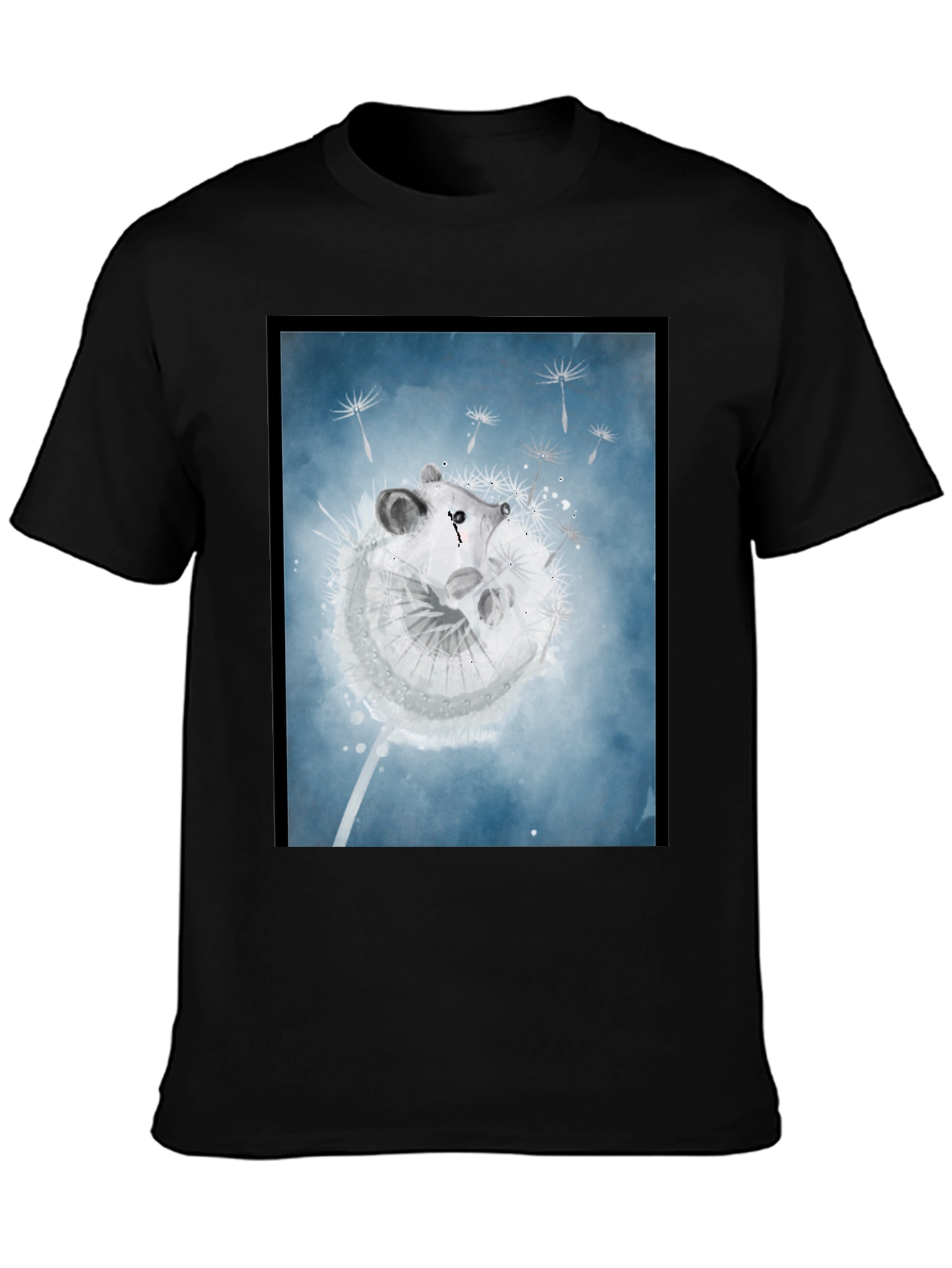 Dandelion Mouse Graphic Tee - Stylish Comfort
