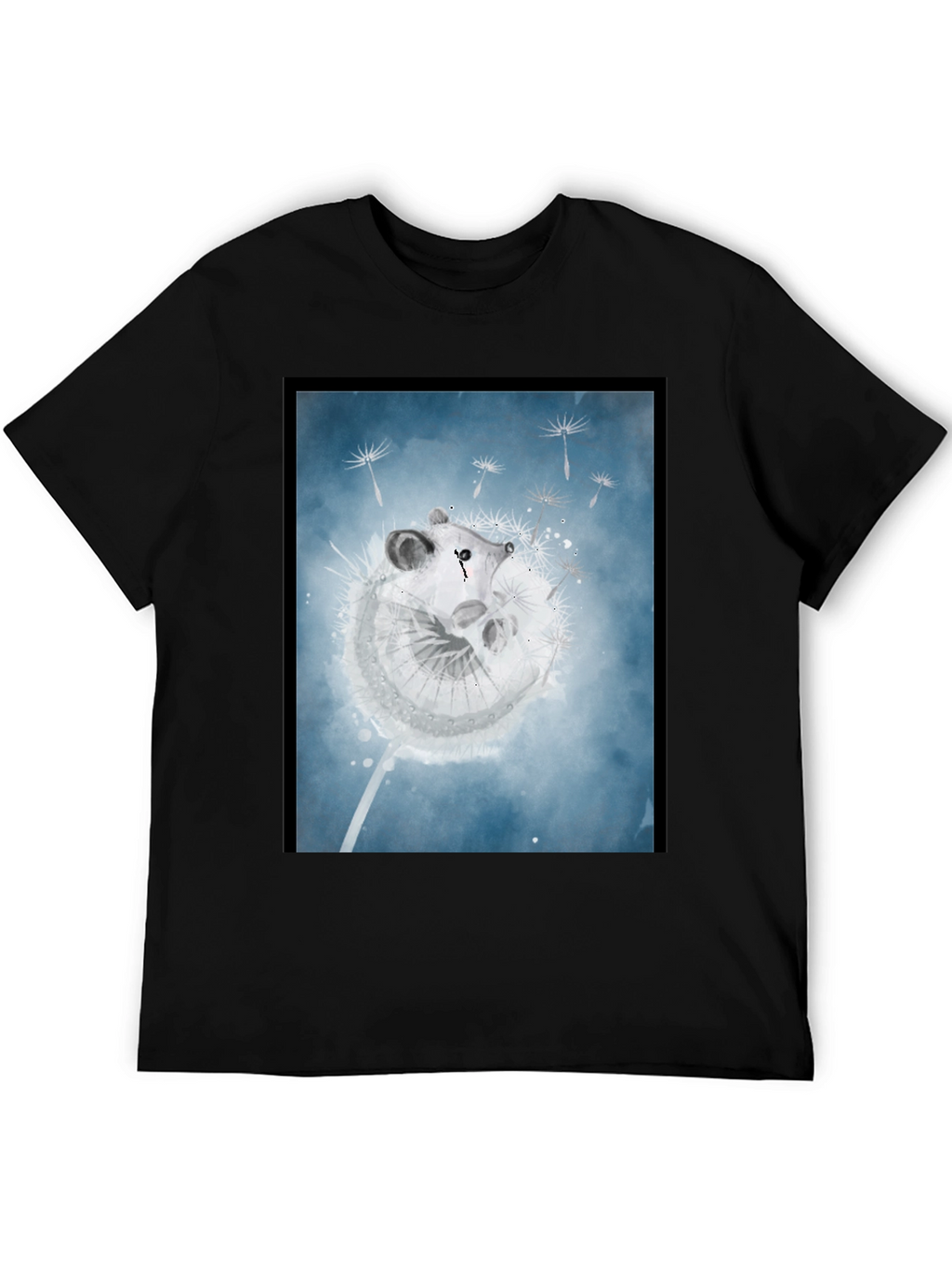 Dandelion Mouse Graphic Tee - Stylish Comfort