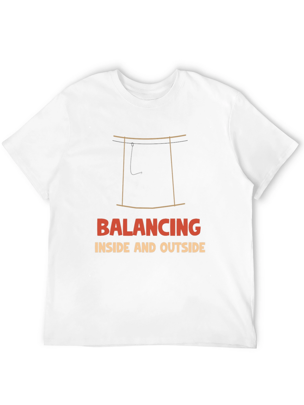 Balancing Inside and Outside Graphic T-Shirt