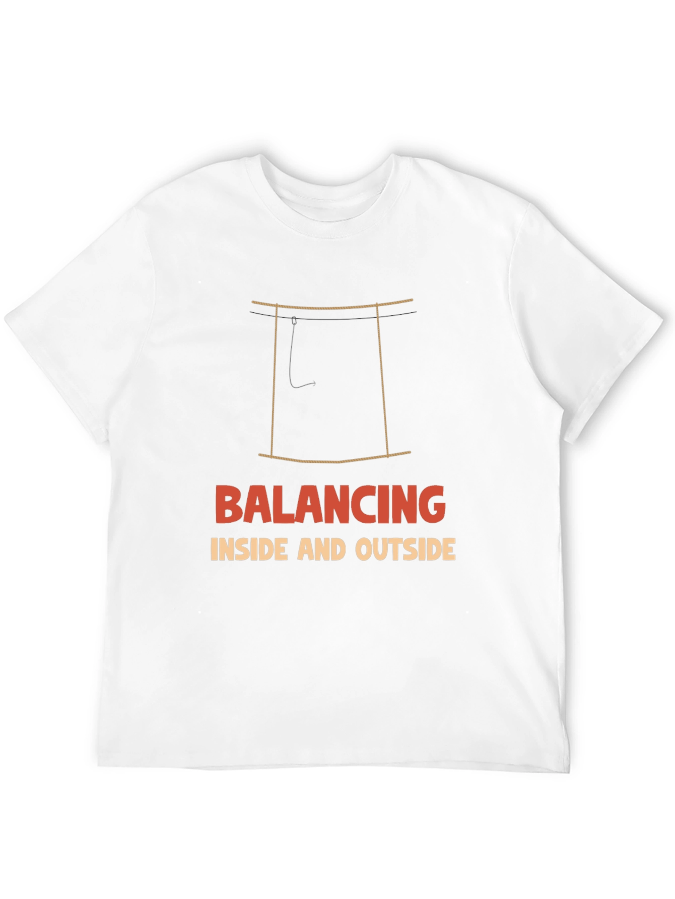 Balancing Inside and Outside Graphic T-Shirt
