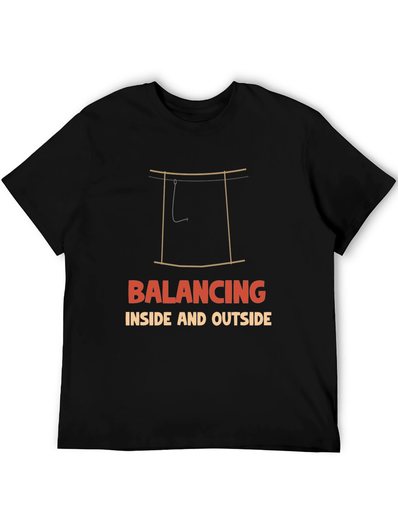Balancing Inside and Outside Graphic T-Shirt