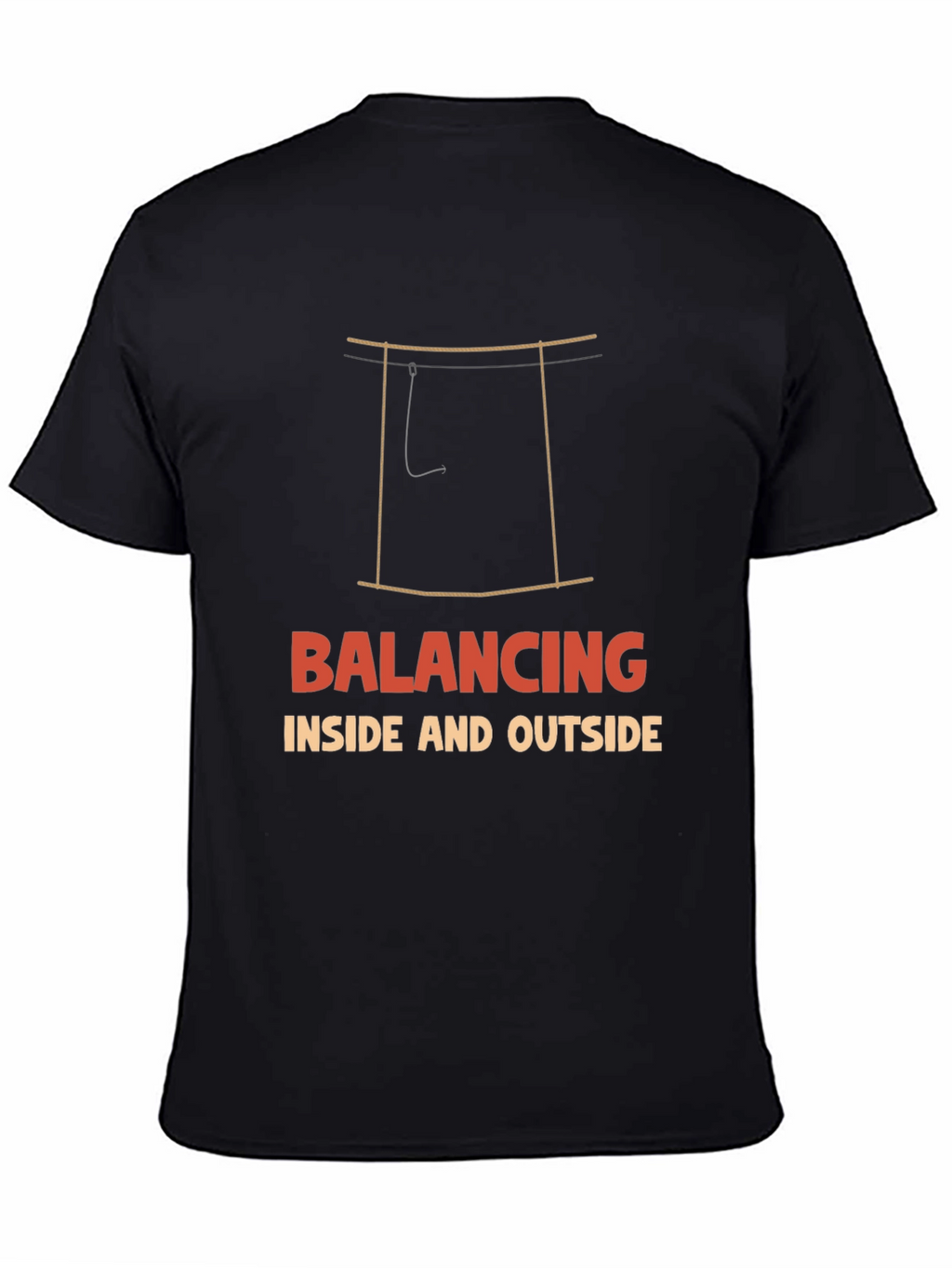 Balancing Inside and Outside Graphic T-Shirt