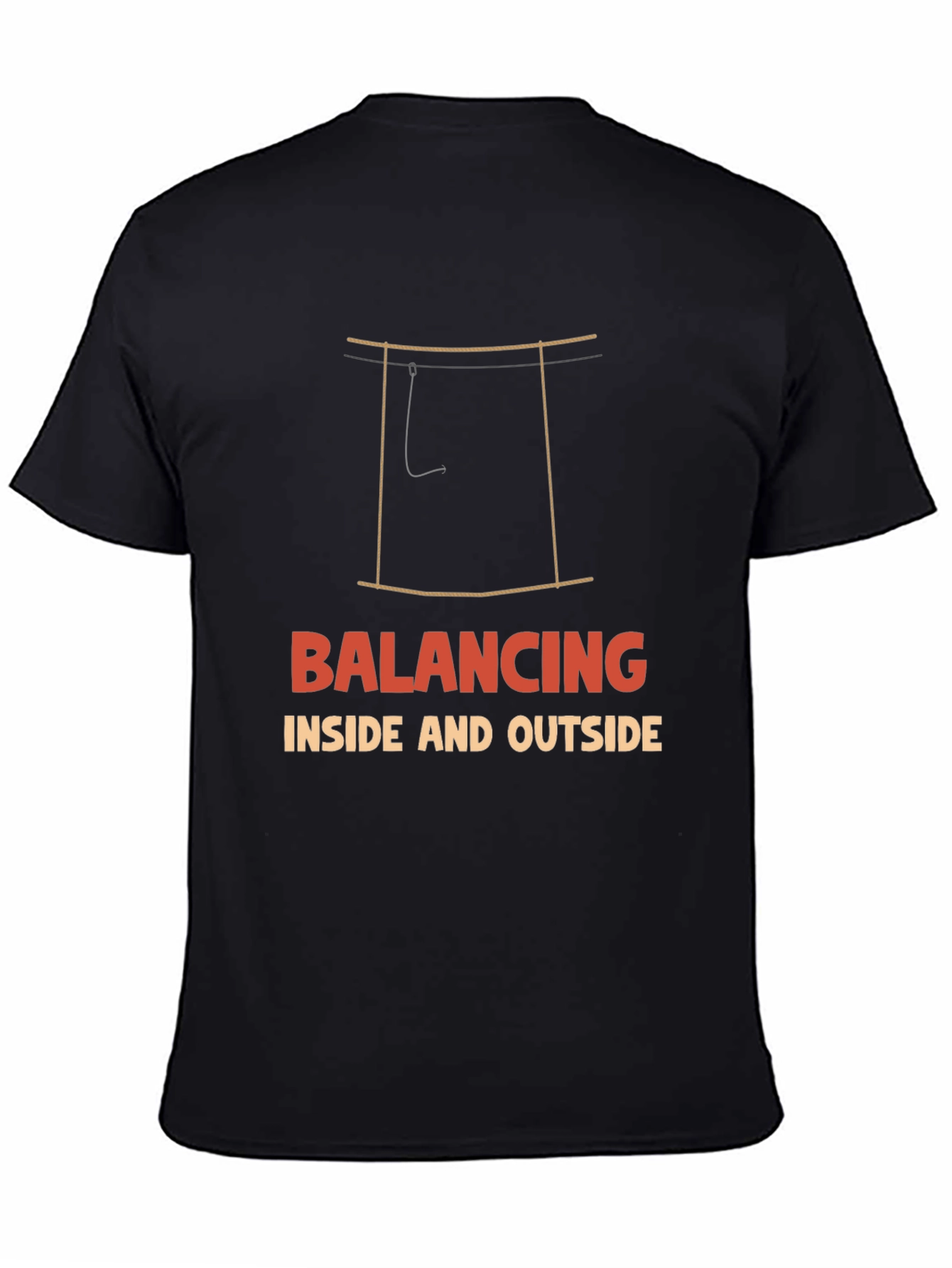 Balancing Inside and Outside Graphic T-Shirt