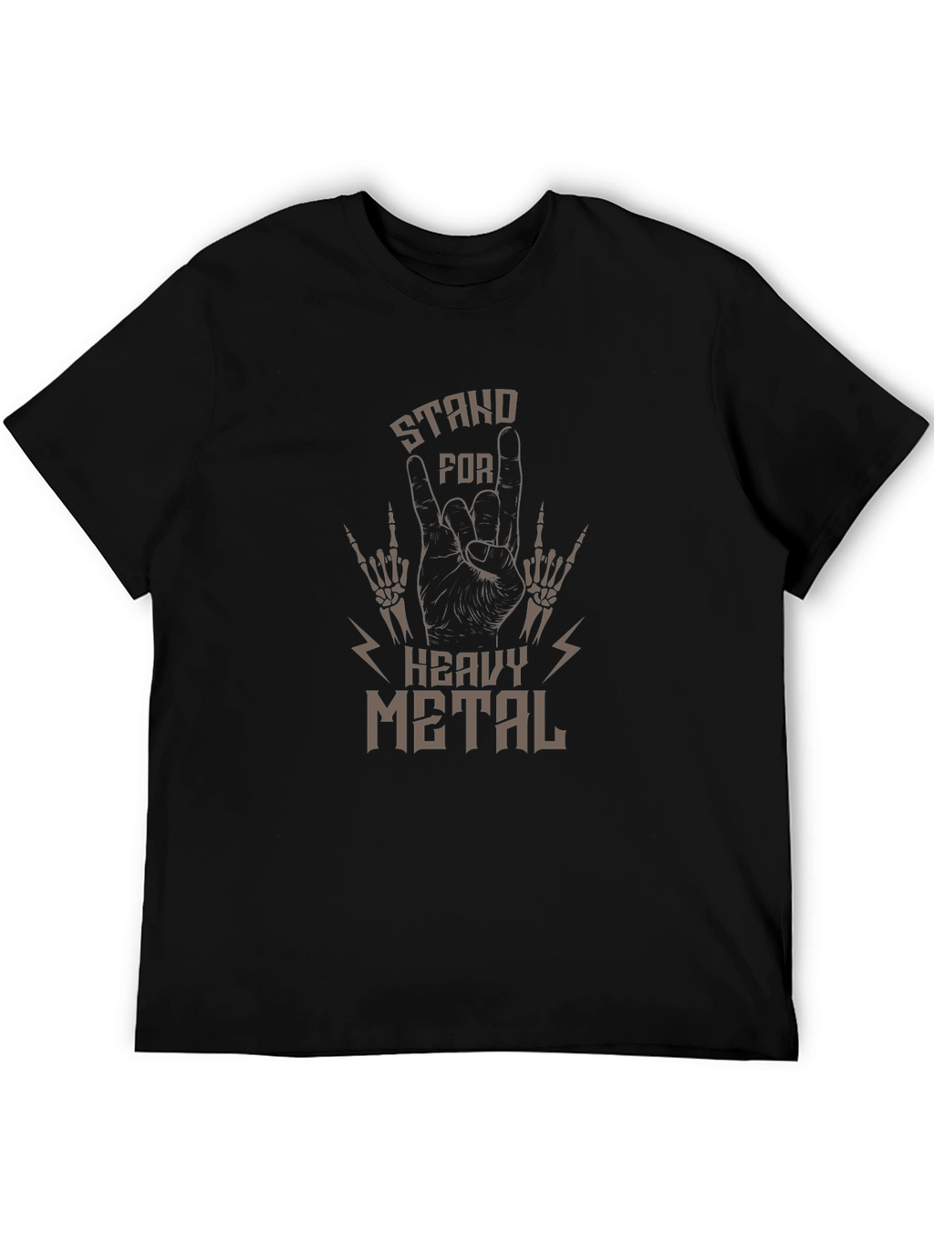 Stand For Heavy Metal Graphic T-Shirt