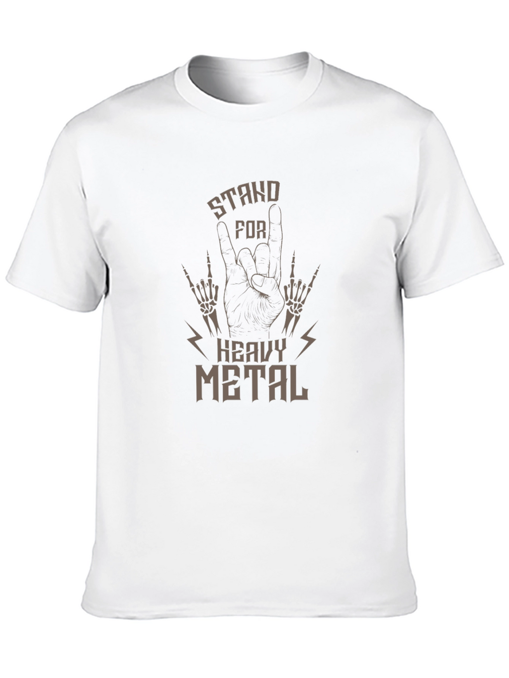 Stand For Heavy Metal Graphic T-Shirt