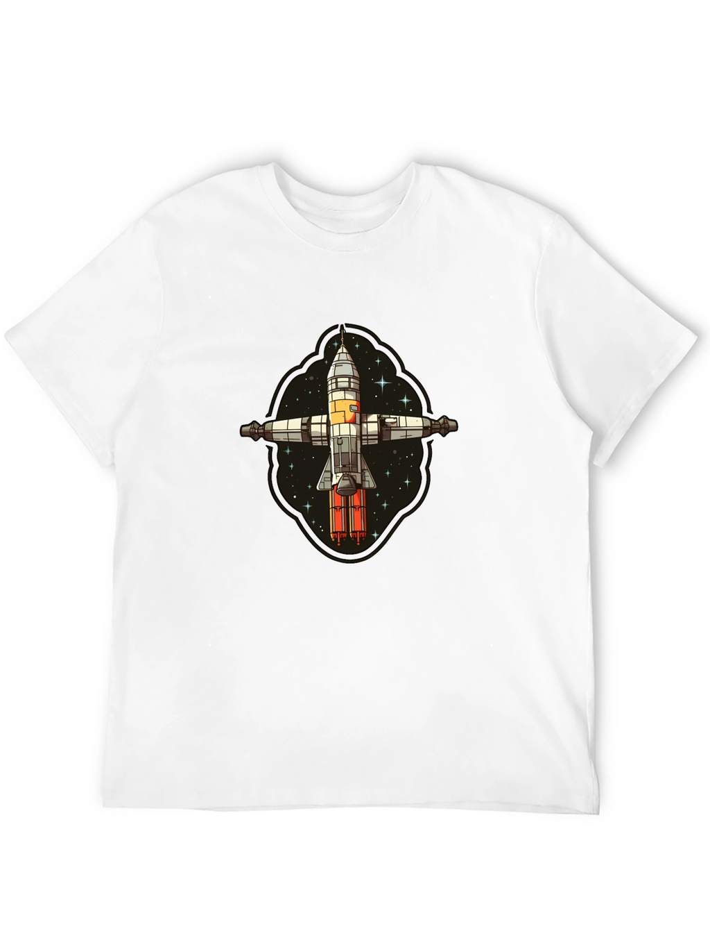 Rocket Ship T-Shirt - Blast Off in Style!