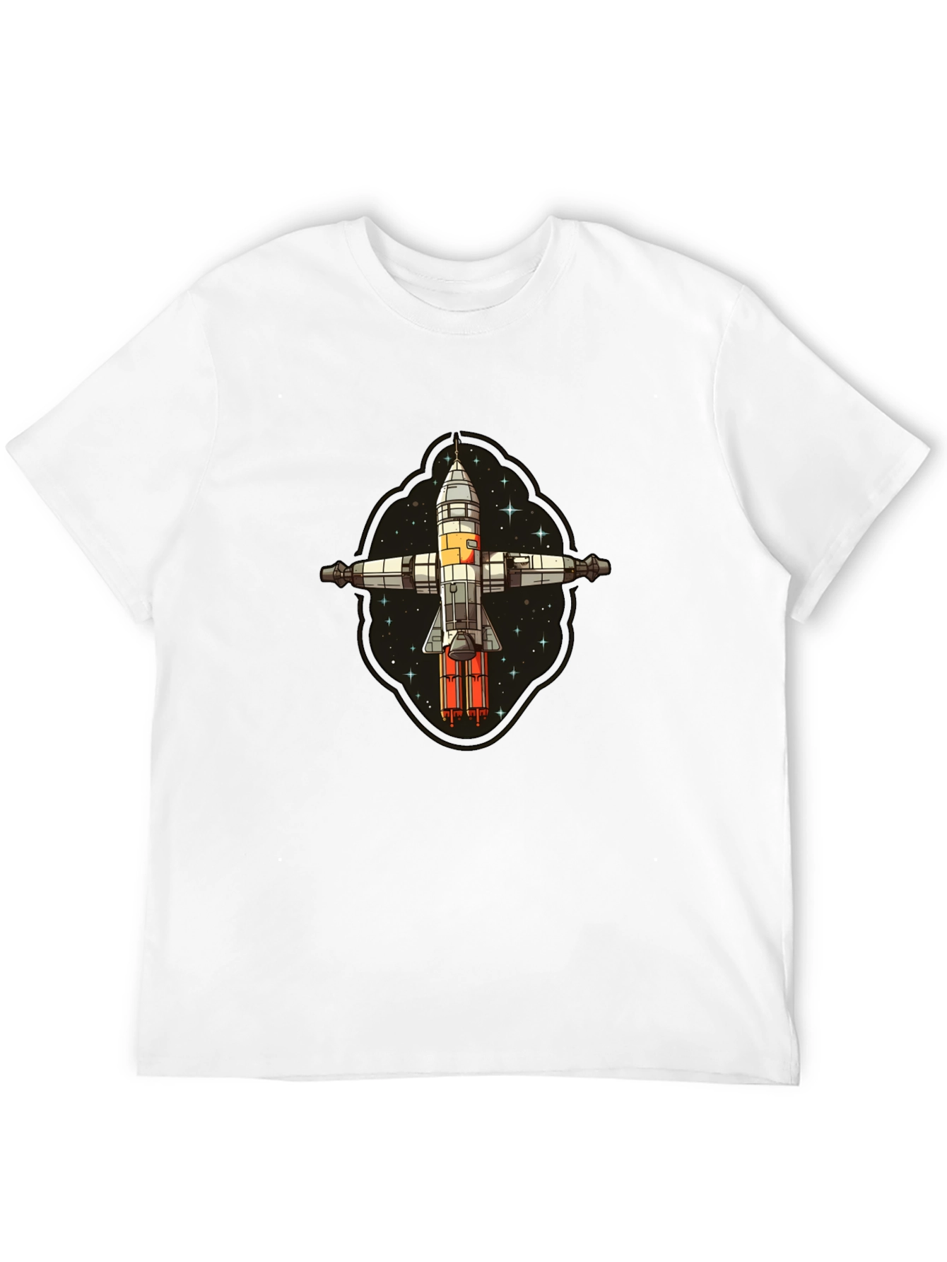 Rocket Ship T-Shirt - Blast Off in Style!