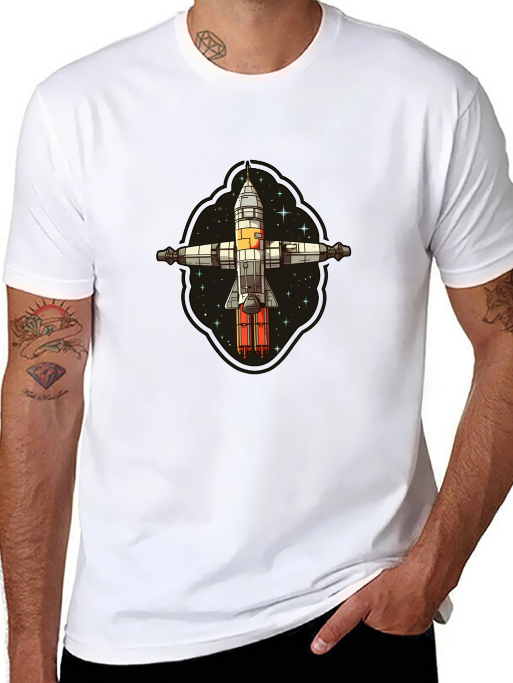 Rocket Ship T-Shirt - Blast Off in Style!