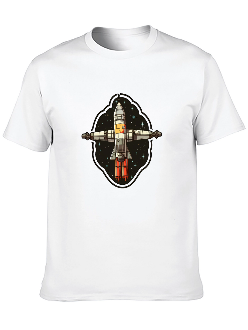 Rocket Ship T-Shirt - Blast Off in Style!