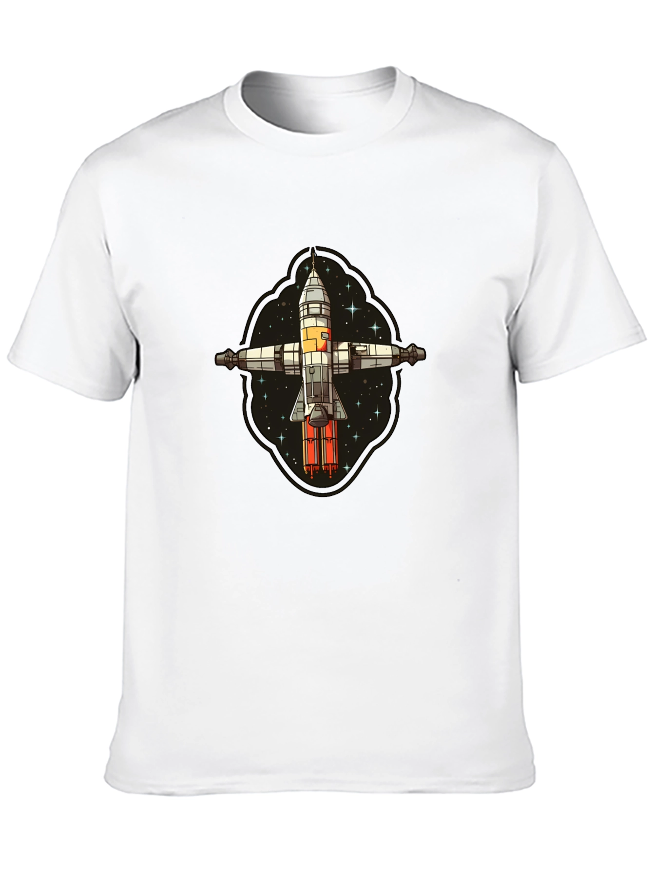 Rocket Ship T-Shirt - Blast Off in Style!