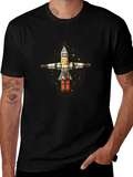 Rocket Ship T-Shirt - Blast Off in Style!