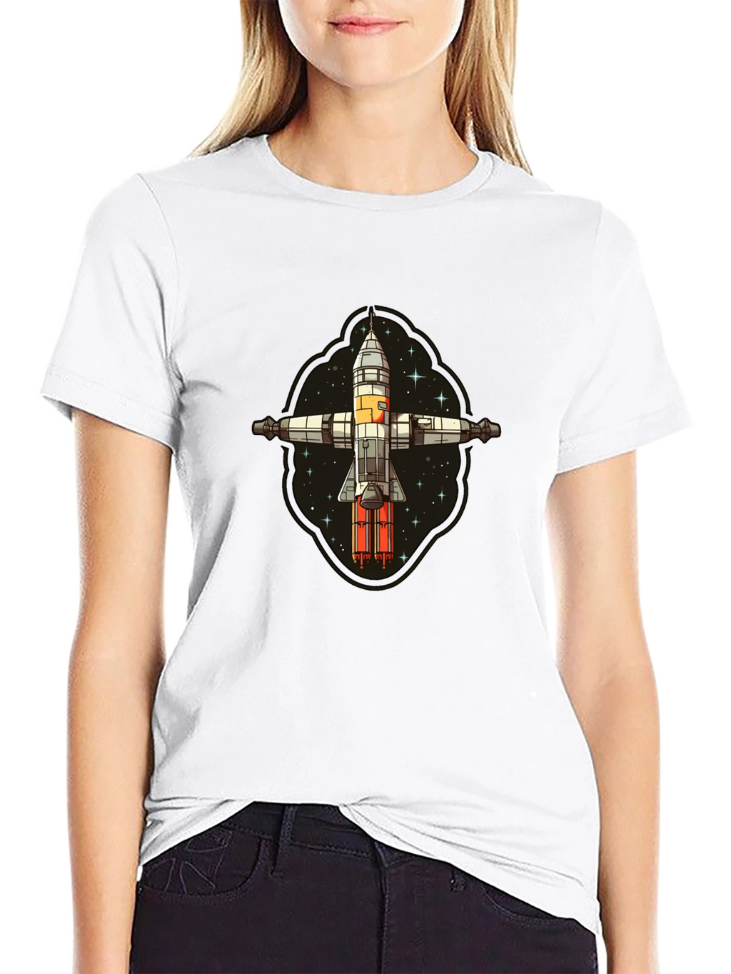 Rocket Ship T-Shirt - Blast Off in Style!