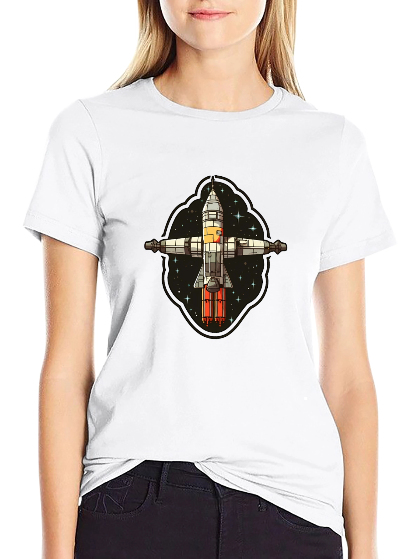 Rocket Ship T-Shirt - Blast Off in Style!
