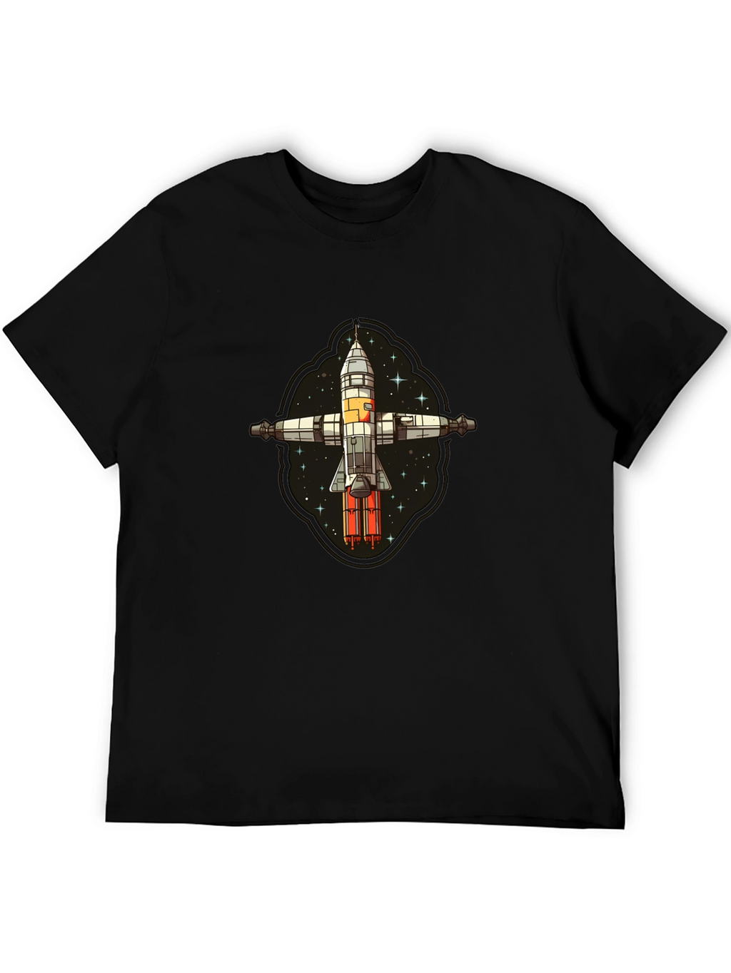 Rocket Ship T-Shirt - Blast Off in Style!