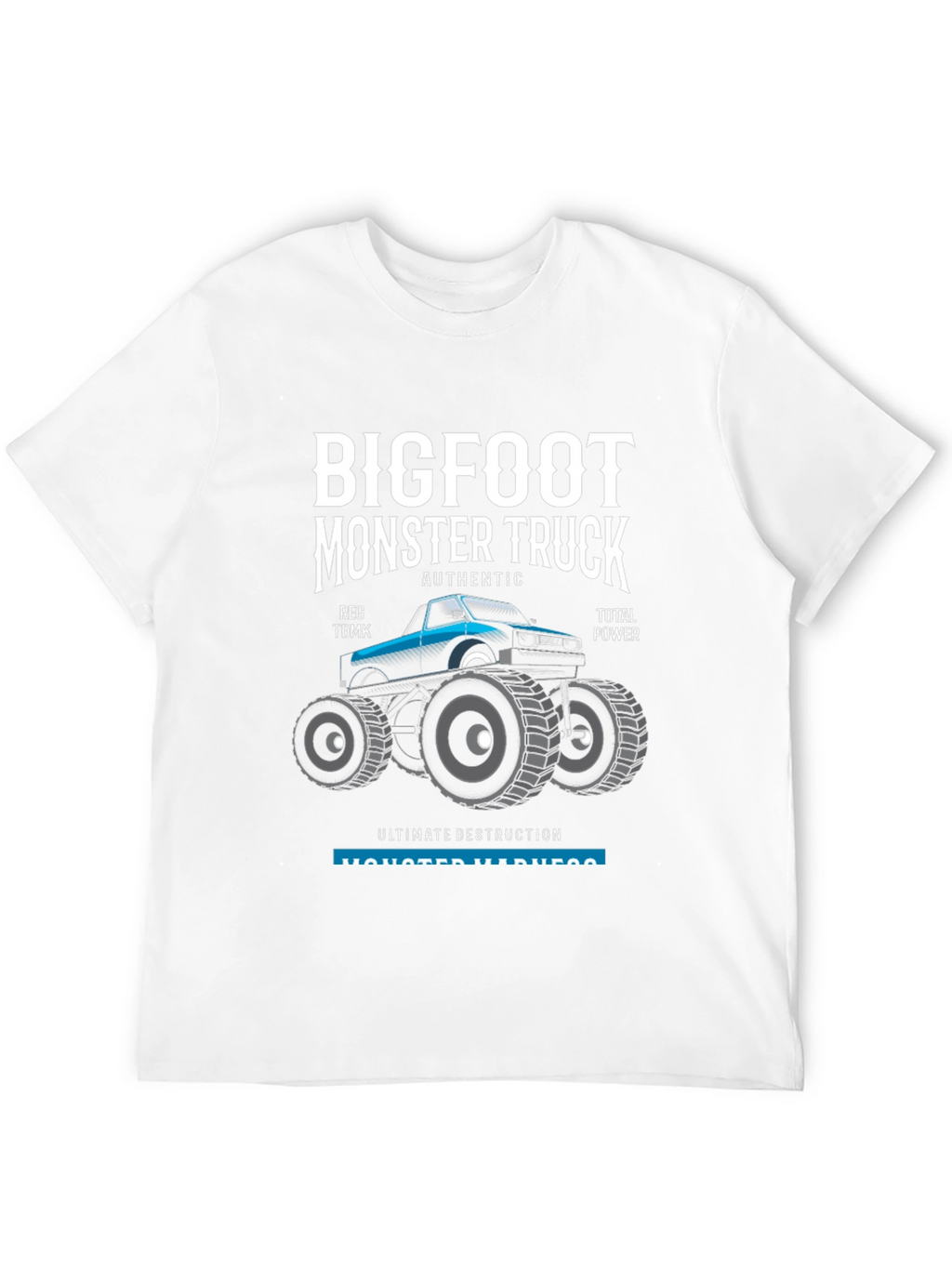 Bigfoot Monster Truck Graphic T-Shirt