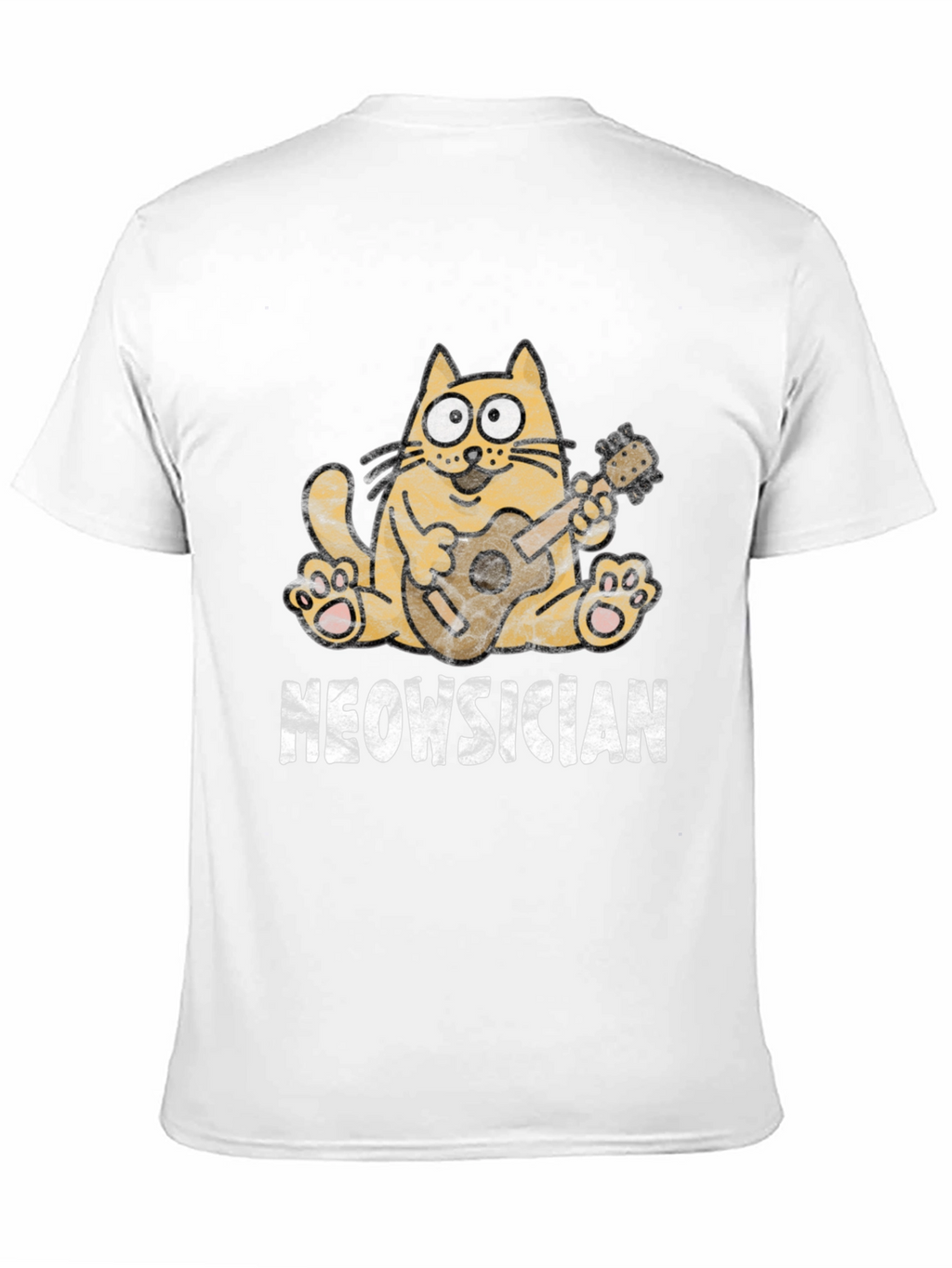 Meowsician Cat T-Shirt - Funny Musician Tee