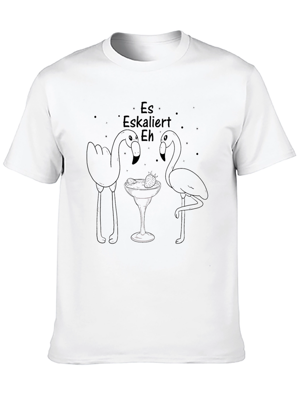 Es Eskaliert Eh Flamingo Tee