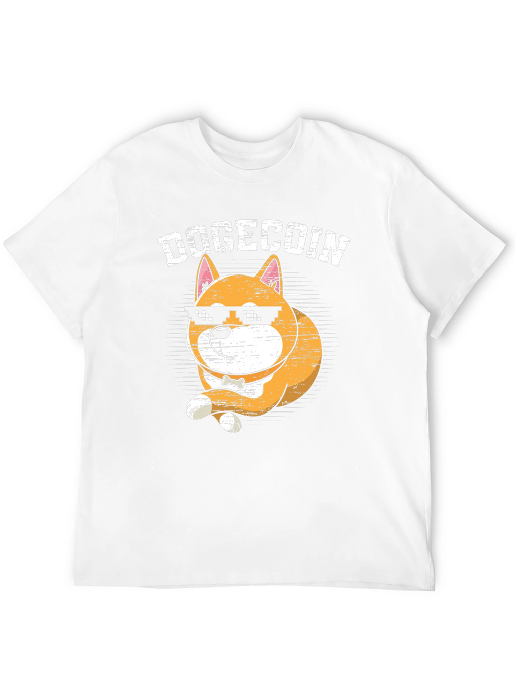 DogeCoin Crypto Cartoon Graphic T-Shirt