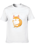 DogeCoin Crypto Cartoon Graphic T-Shirt