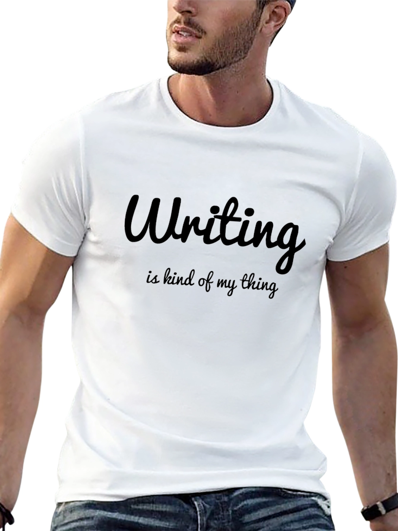 Writing is Kind of My Thing Black T-Shirt