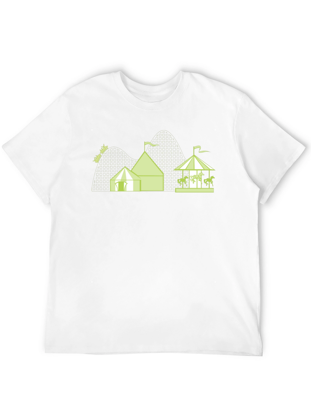 Amusement Park Graphic Tee - Fun & Stylish!