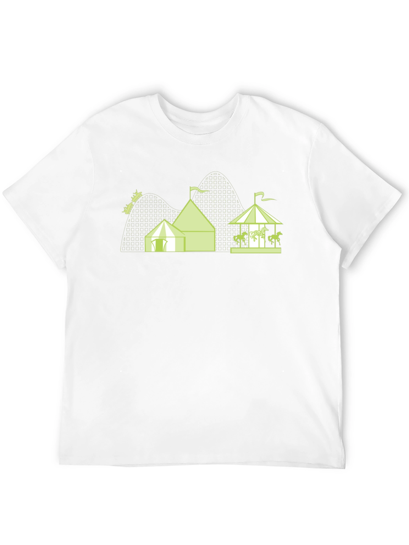Amusement Park Graphic Tee - Fun & Stylish!