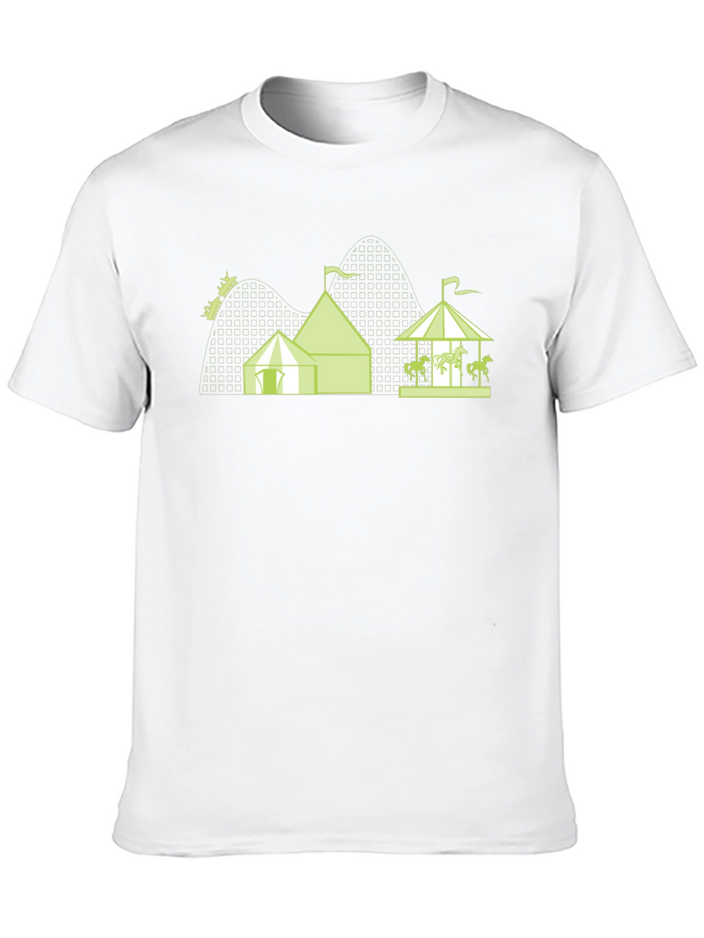 Amusement Park Graphic Tee - Fun & Stylish!