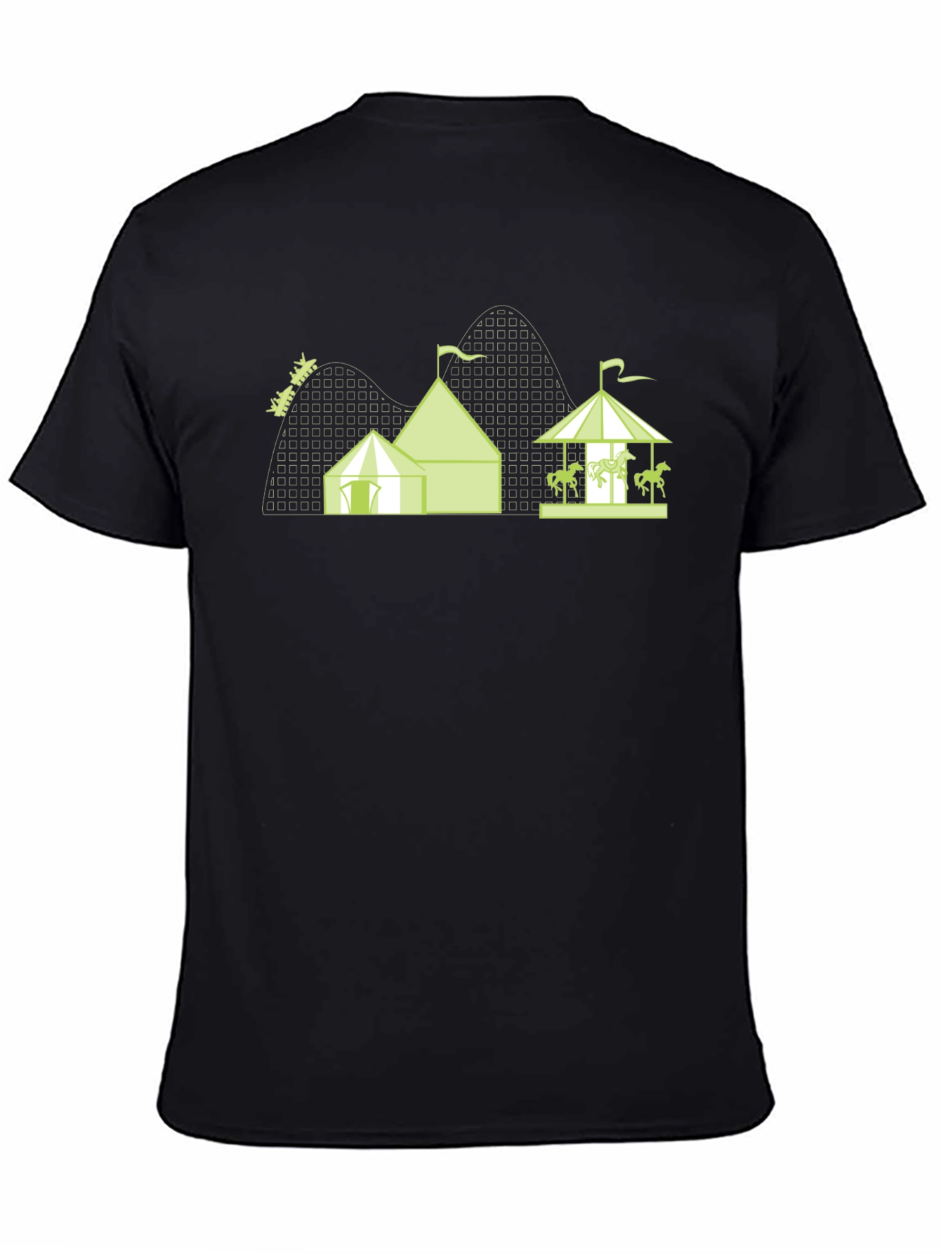 Amusement Park Graphic Tee - Fun & Stylish!