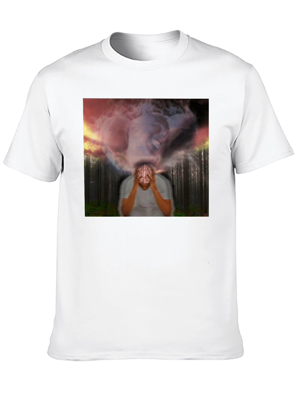 Mindscape T-Shirt - Unique Brain Imagery Tee