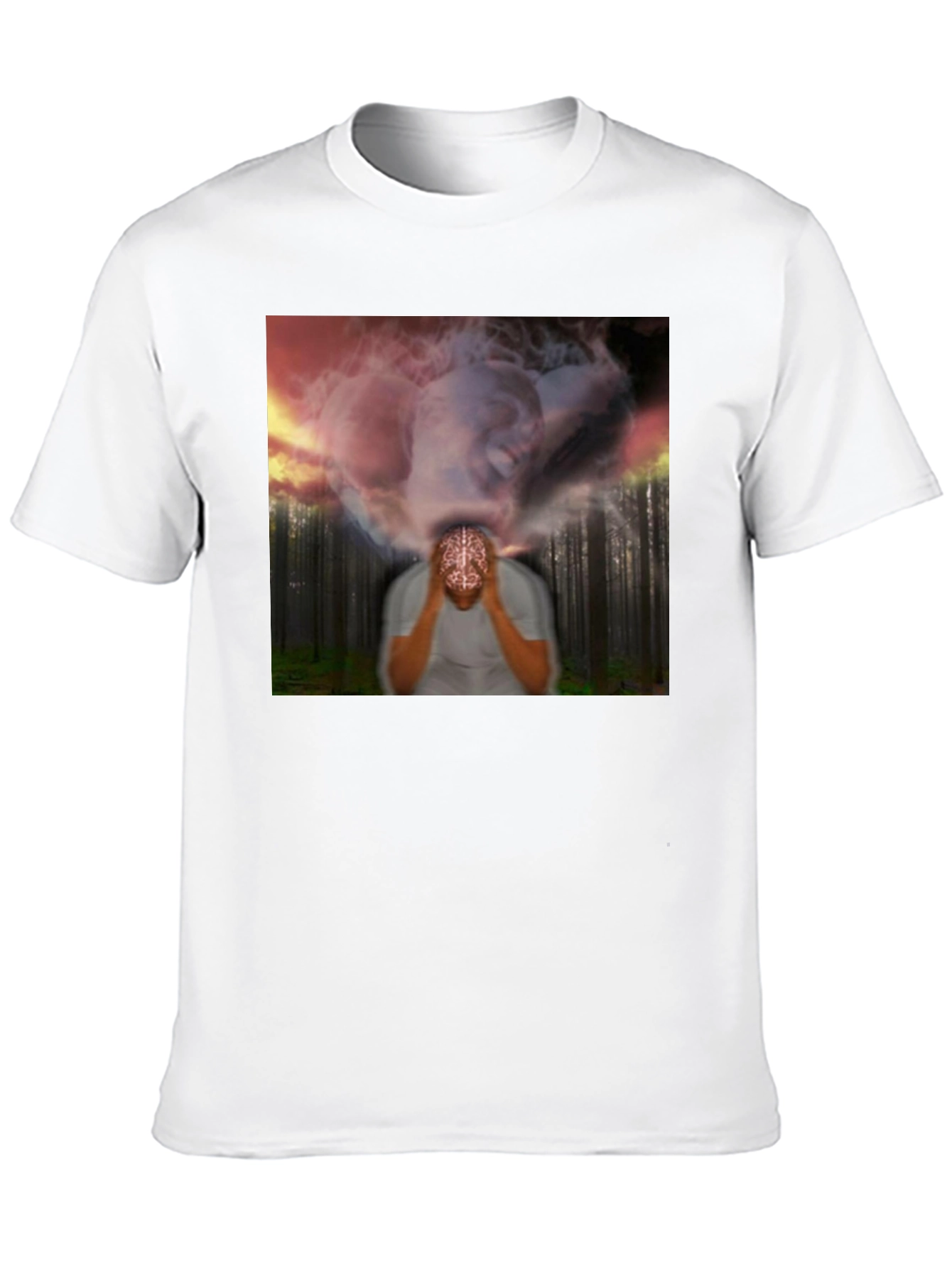Mindscape T-Shirt - Unique Brain Imagery Tee