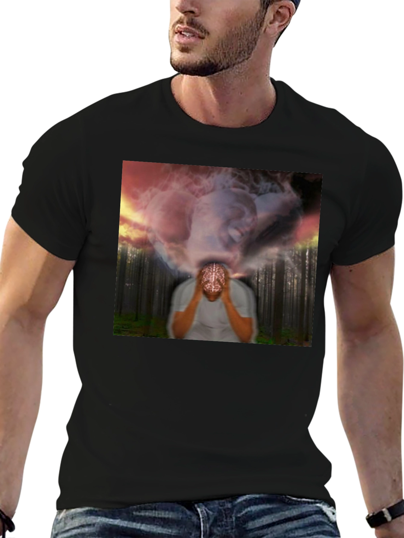 Mindscape T-Shirt - Unique Brain Imagery Tee