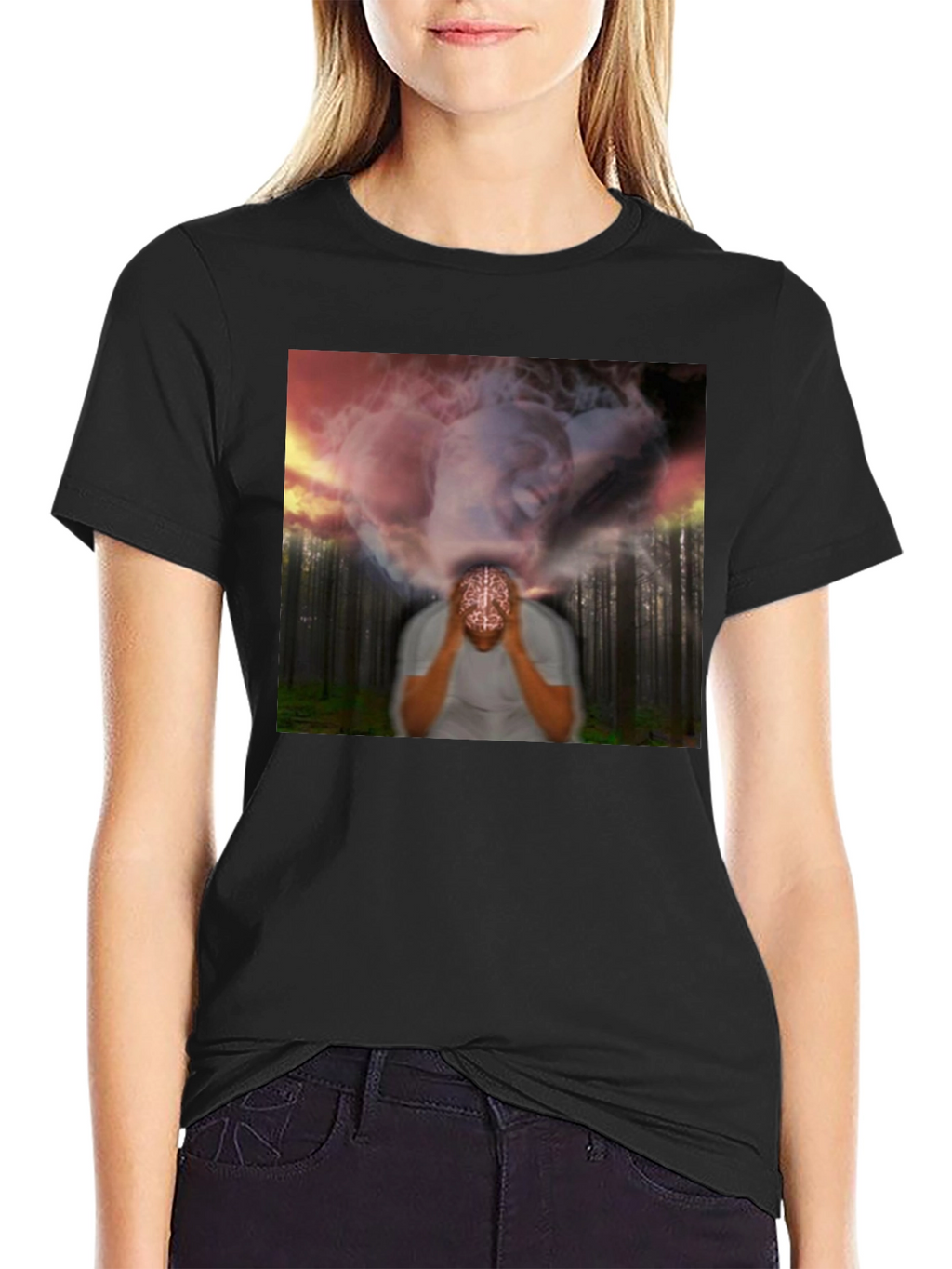 Mindscape T-Shirt - Unique Brain Imagery Tee