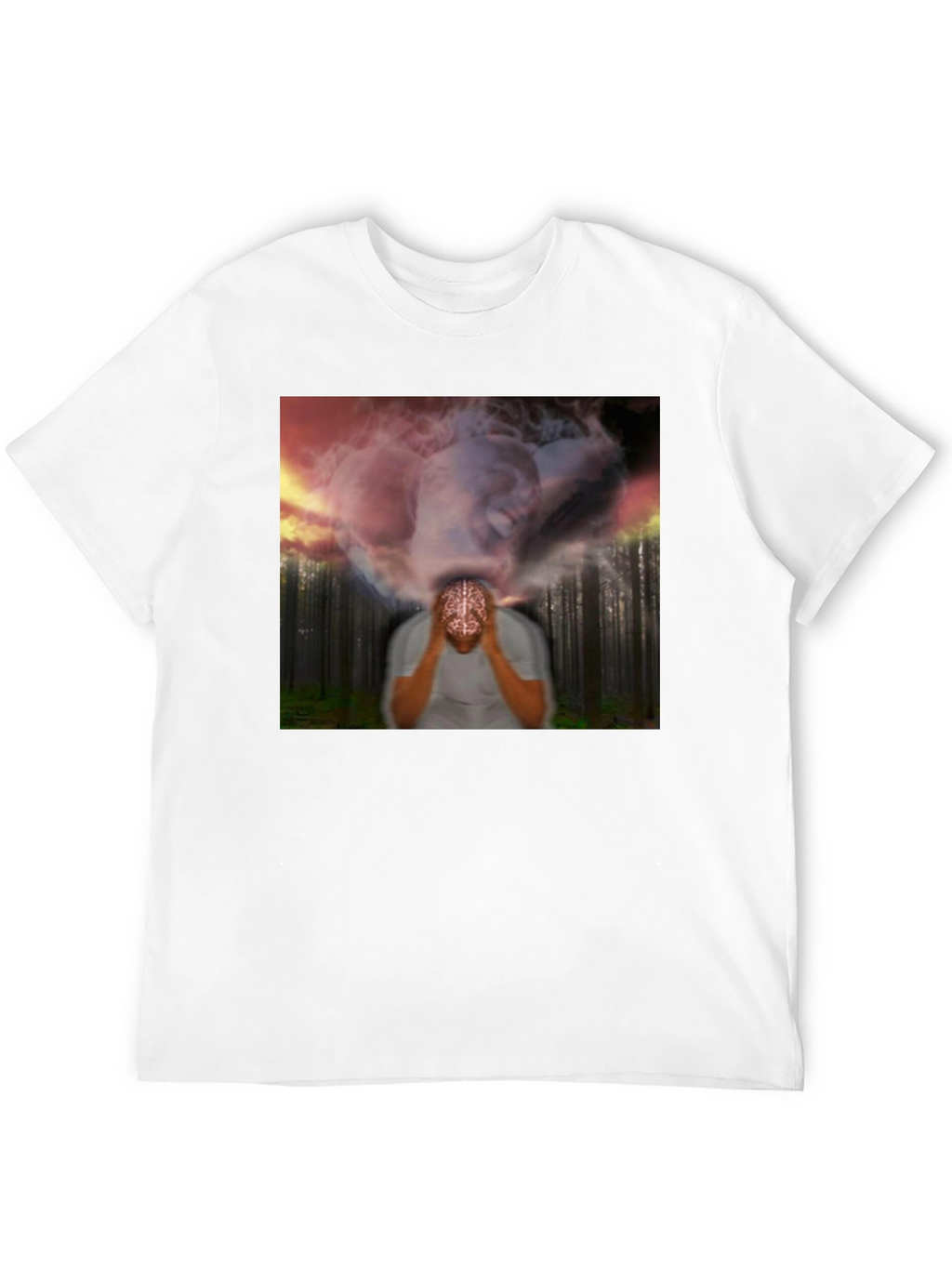 Mindscape T-Shirt - Unique Brain Imagery Tee
