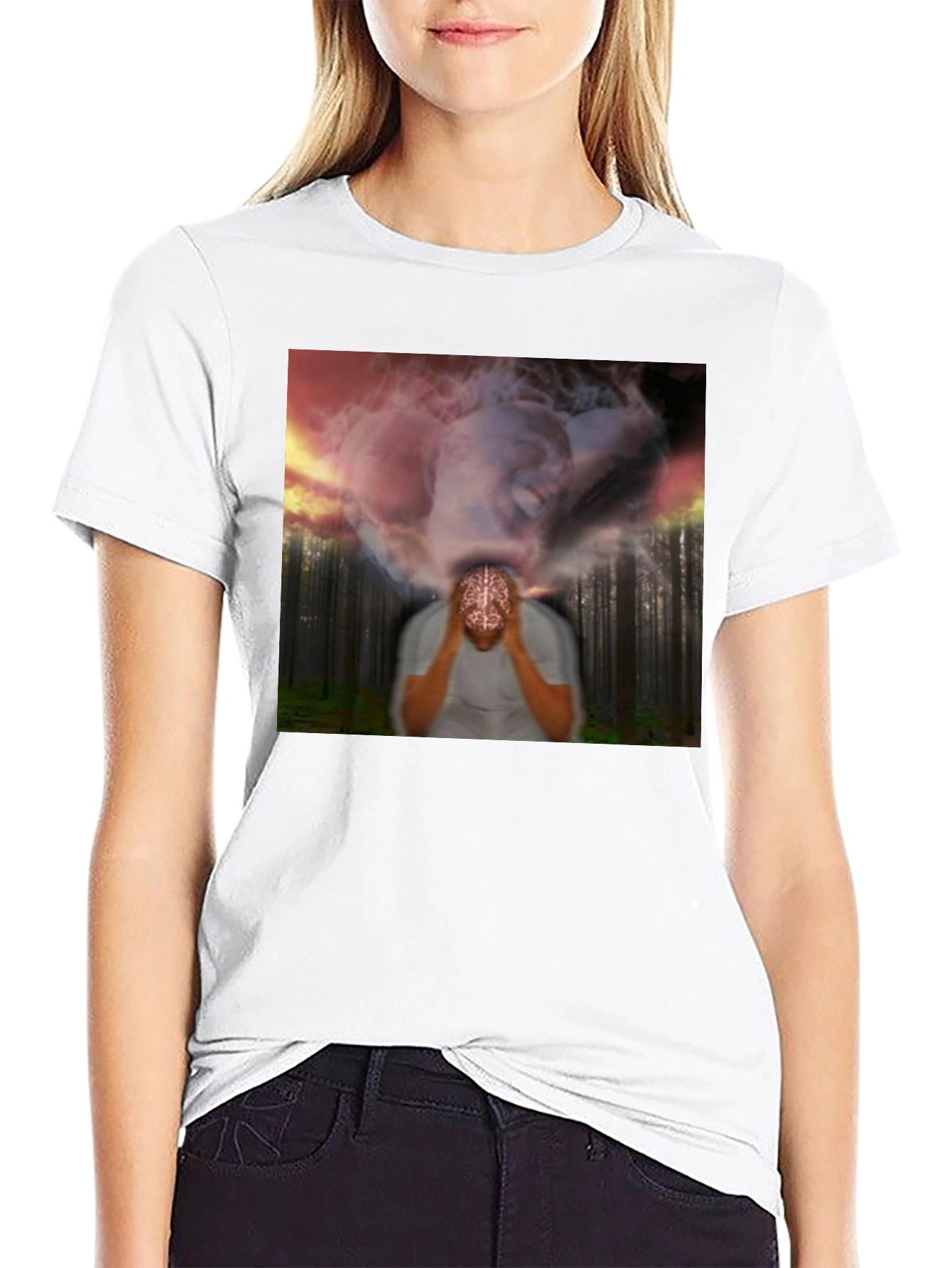 Mindscape T-Shirt - Unique Brain Imagery Tee