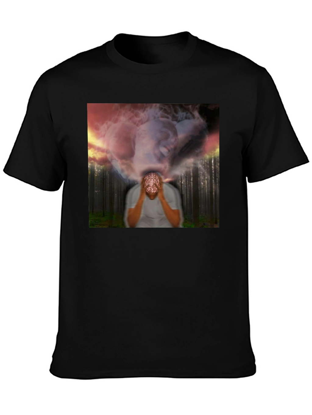 Mindscape T-Shirt - Unique Brain Imagery Tee