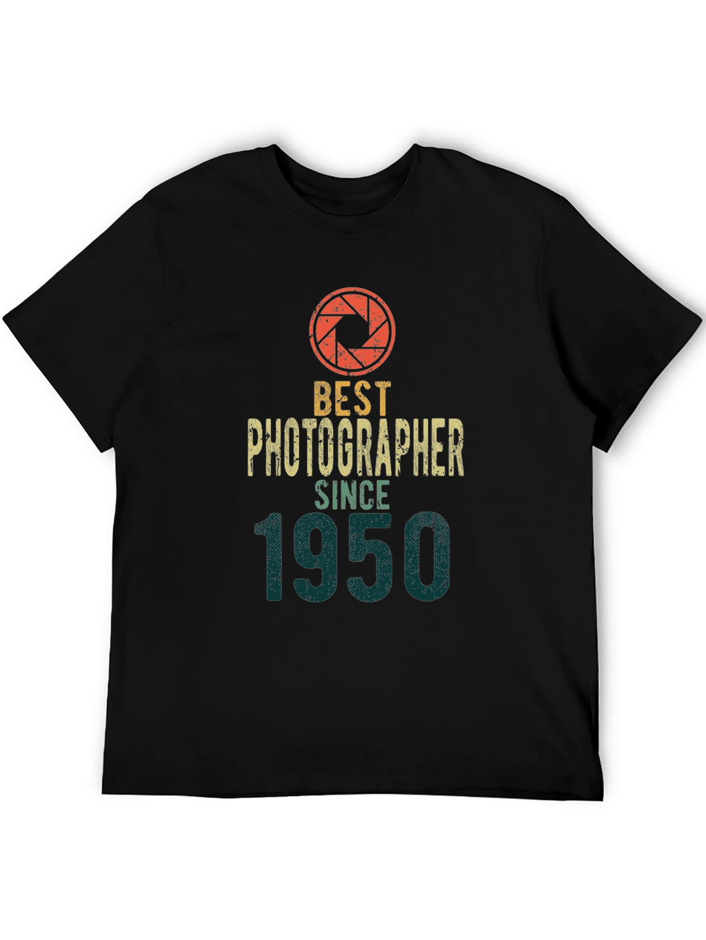 Best Photographer Since 1950 Graphic Tee - Black