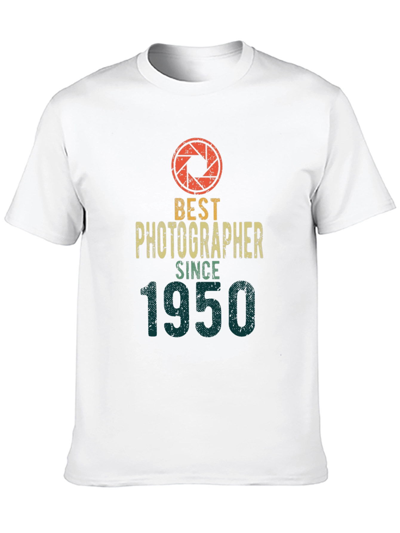 Best Photographer Since 1950 Graphic Tee - Black