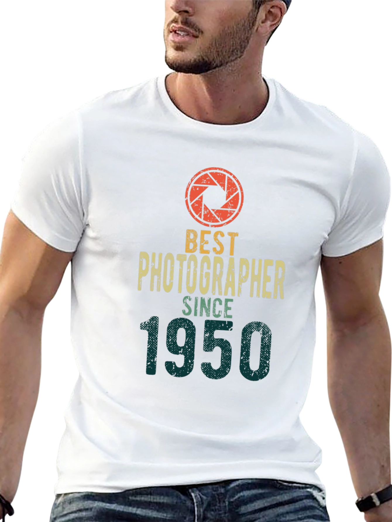 Best Photographer Since 1950 Graphic Tee - Black