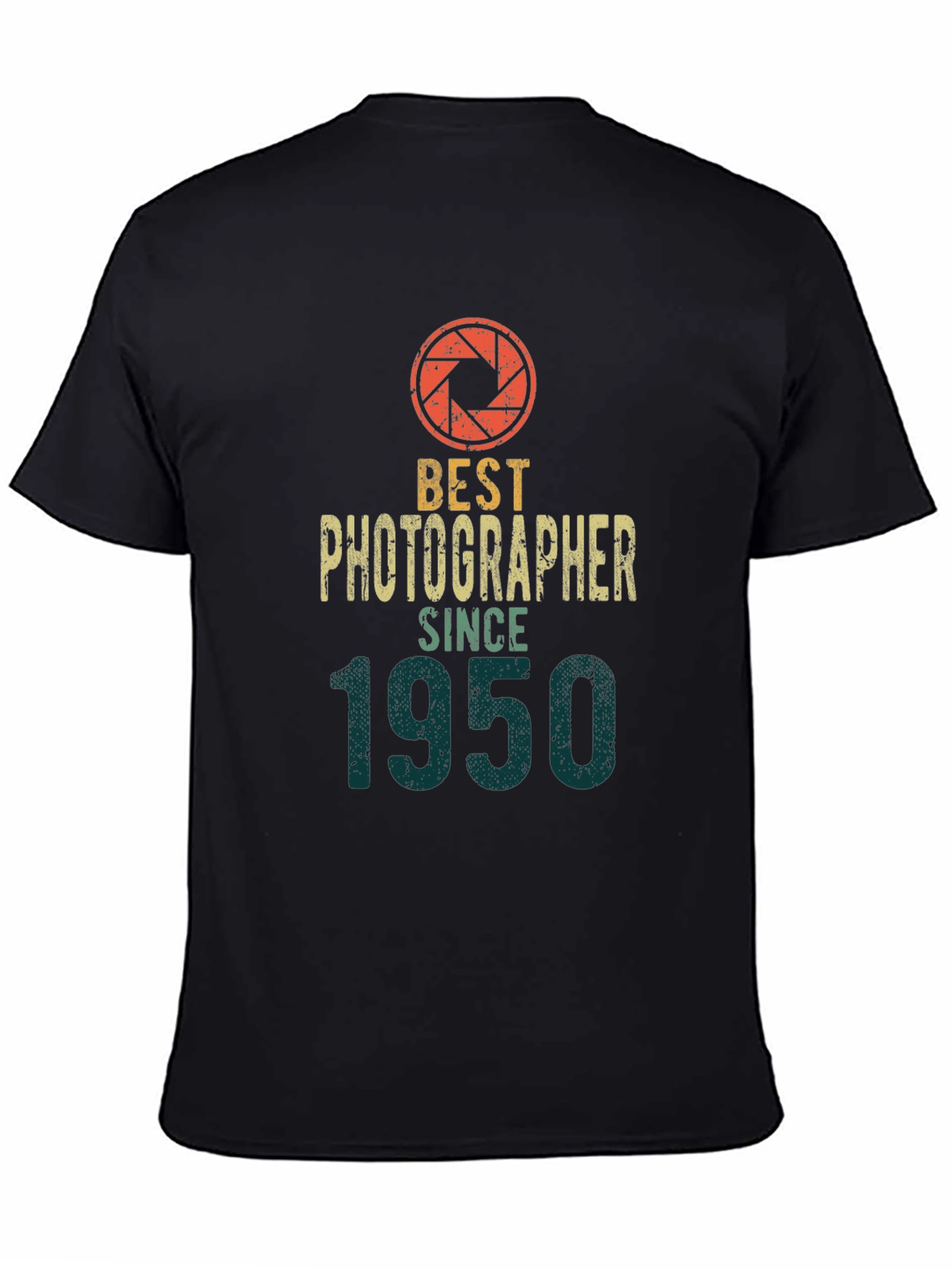 Best Photographer Since 1950 Graphic Tee - Black