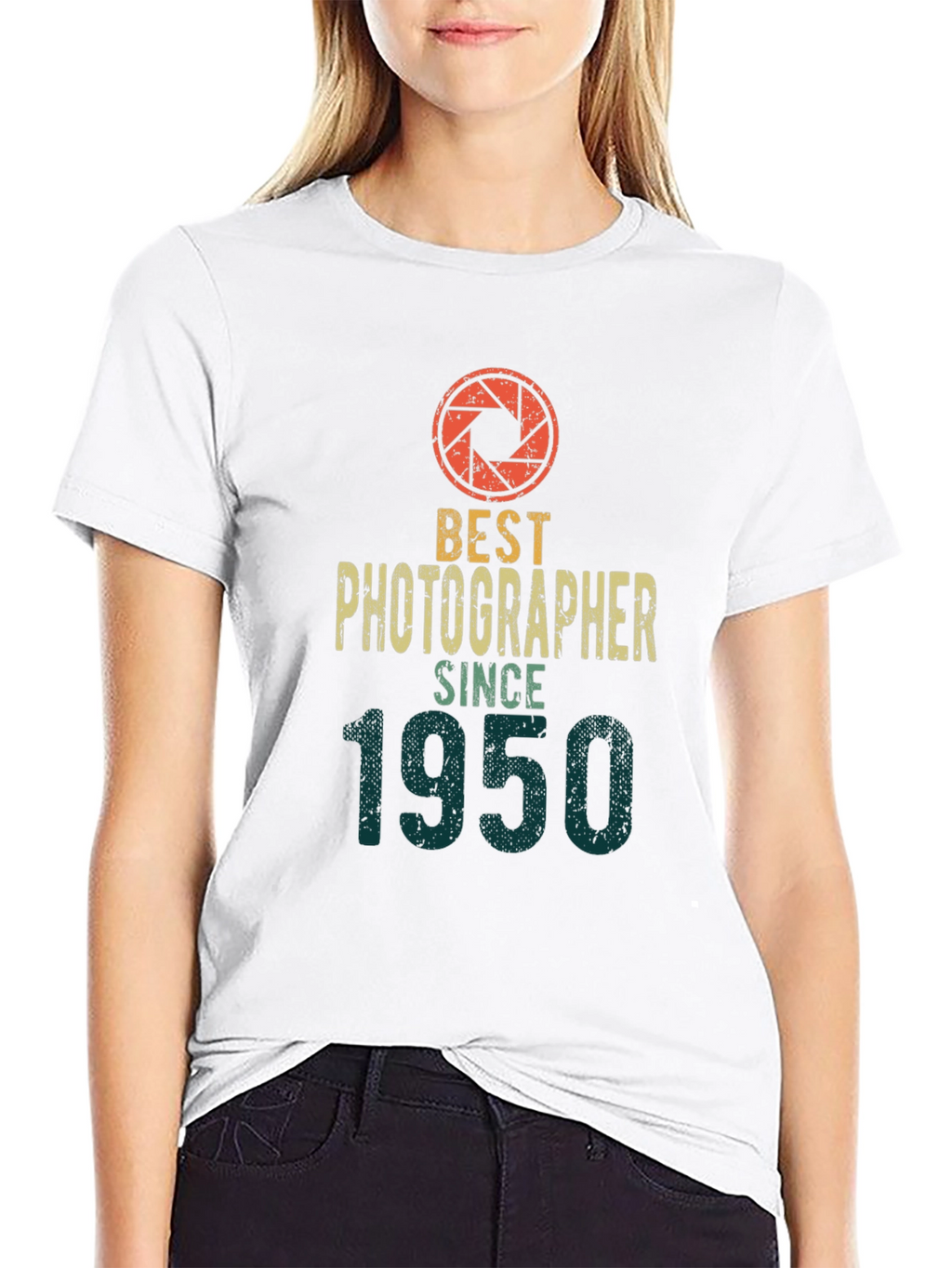Best Photographer Since 1950 Graphic Tee - Black