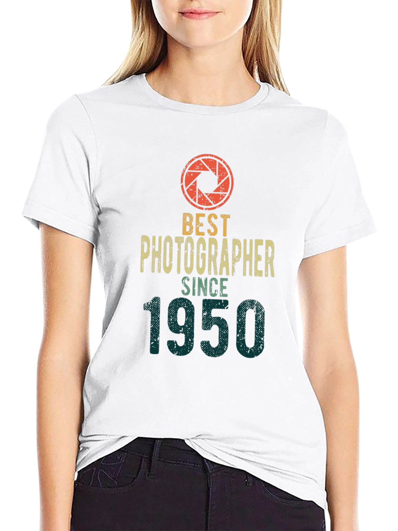 Best Photographer Since 1950 Graphic Tee - Black