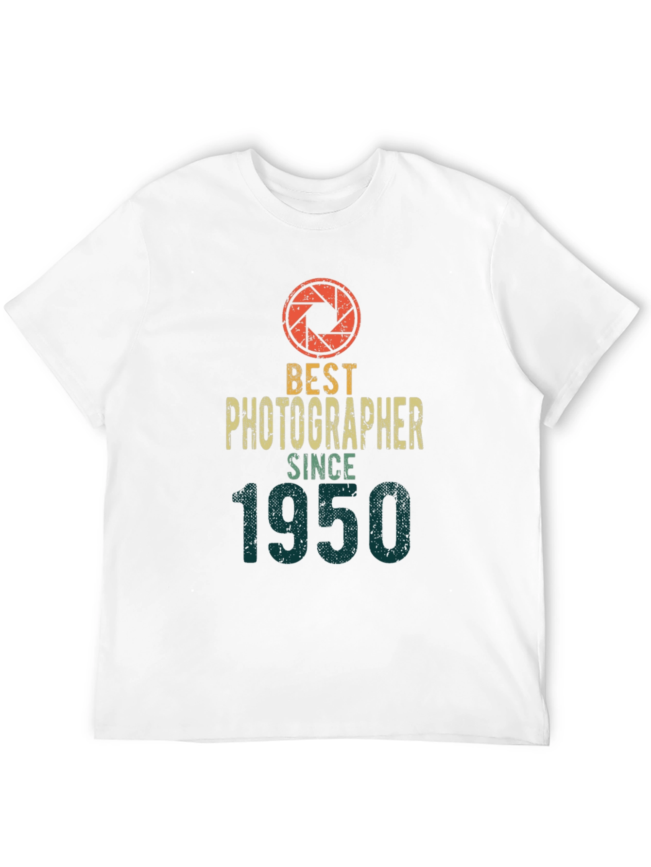 Best Photographer Since 1950 Graphic Tee - Black