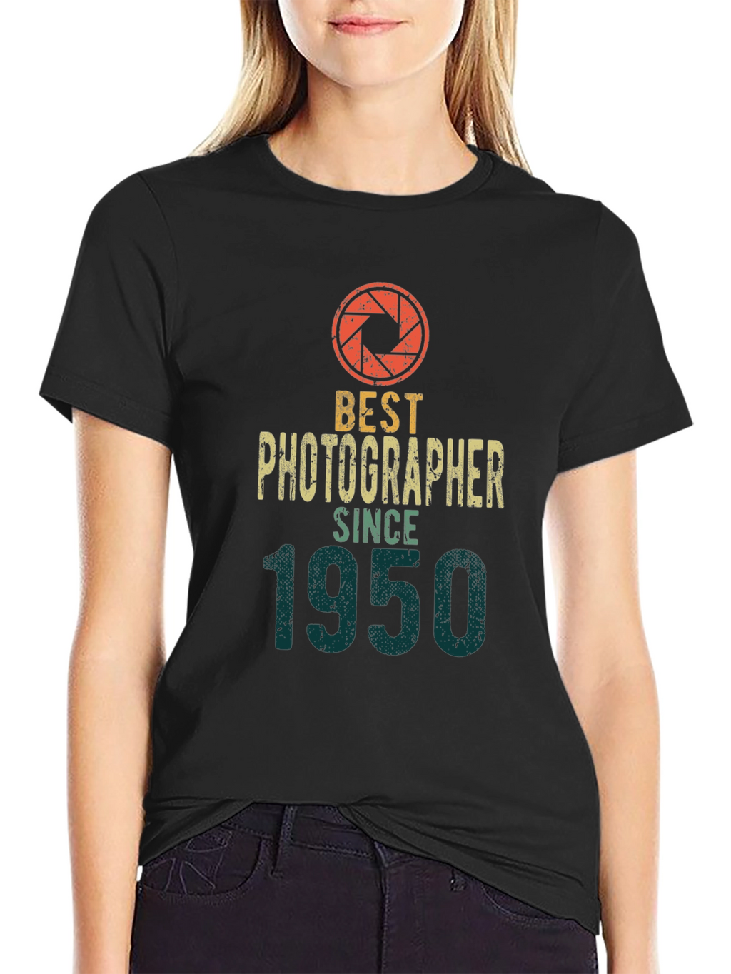 Best Photographer Since 1950 Graphic Tee - Black