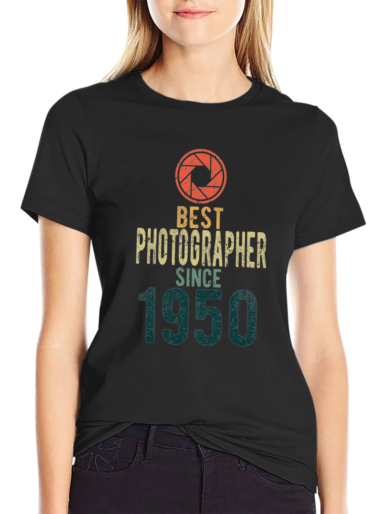 Best Photographer Since 1950 Graphic Tee - Black